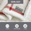50"x60" Newcastle Faux Shearling Reversible Throw Blanket Chrome - Eddie Bauer - image 4 of 4