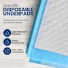 Disposable Underpads for Incontinence with Ultra-Absorbent Core, Soft Texture, Pack of 50 - 2 of 4