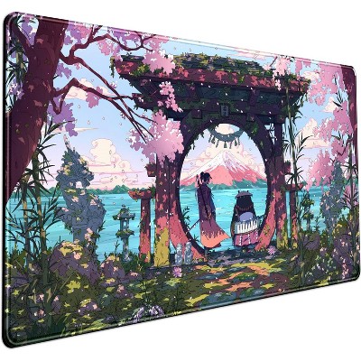 Core Electro Mouse Pad Desk Decor Mat 31.5x15.7 in