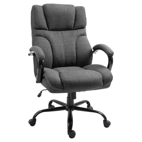 Vinsetto White, Big and Tall Executive Office Chair 400 lbs