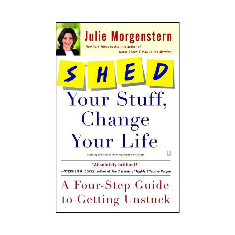 Shed Your Stuff, Change Your Life - by  Julie Morgenstern (Paperback), 1 of 2
