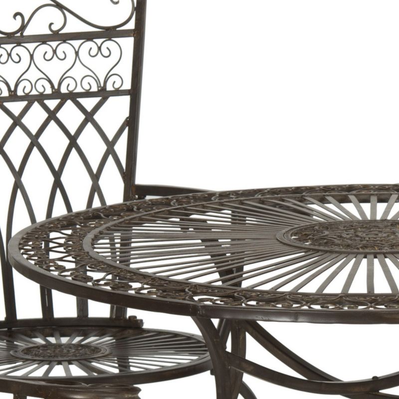 Thessaly 5 Piece Patio Outdoor Seating Set  - Safavieh, 3 of 4