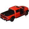 2017 Ford F-150 Raptor Pickup Truck Red with Black Wheels 1/27 Diecast Model Car by Motormax - 3 of 4