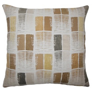Square Throw Pillow (20"x20") - The Pillow Collection: Cotton, Non-Woven Fabric, Removable Cover, Indoor Use - 1 of 2