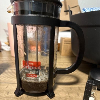 Bodum-Caffettiera-black-12 oz French press - Savaya Coffee Market