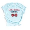 Simply Sage Market God Bless America Cherries Short Sleeve Tee - 2 of 4