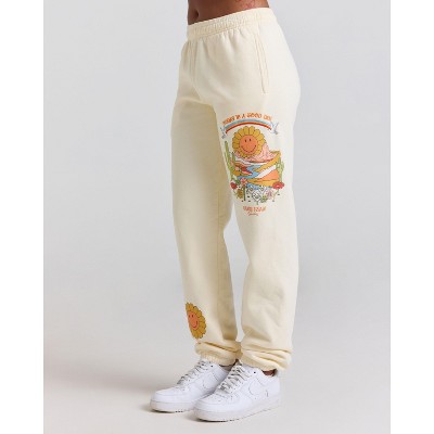 Samii Ryan | Smiley Mirage Sweatpants, Cream, Medium, 3