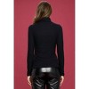 Women's Solid Knit Turtleneck Sweater - reneec. - 2 of 3