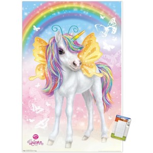 Trends International Animal Club - Unicorn Unframed Wall Poster Prints - 1 of 4