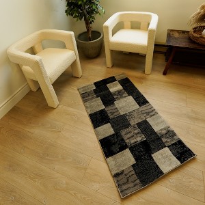 Rug Branch Contemporary Geometric Checkered Indoor Rug - 1 of 4