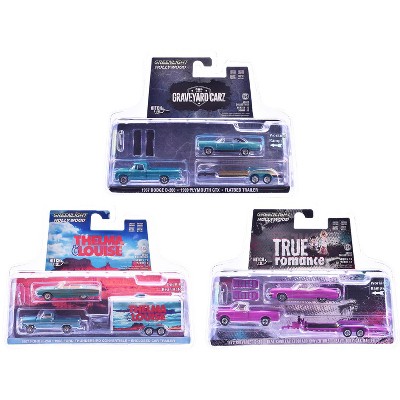 "Hollywood Hitch & Tow" Series 13, Set of 3 pieces 1/64 Diecast Model Cars by Greenlight