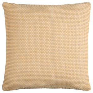 Rizzy Home Solid Throw Pillow Yellow