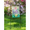 Evergreen Fleur de Lis Garden Flag Arbor Stand- 12x44 in Garden and House Flag Accessories - 3 of 4