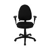 Flash Furniture Mid-Back Fabric Multifunction Swivel Ergonomic Task Office Chair with Adjustable Lumbar Support and Adjustable Arms - 4 of 4
