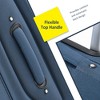 KTMBDW Softside Luggage with Spinner Wheels, 3-Piece Set (20/24/28) - 3 of 4