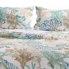 Greenland Home Fashions Atlantis Jade King Sham, 20x36 Inches - 2 of 3
