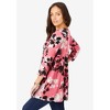 Jessica London Women's Plus Size Stretch Knit Swing Tunic - 4 of 4