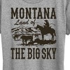 Women's - Instant Message - Montana Land Of Big Sky -Women's Short Sleeve Graphic T-Shirt Short Sleeve Graphic T-Shirt - 2 of 4