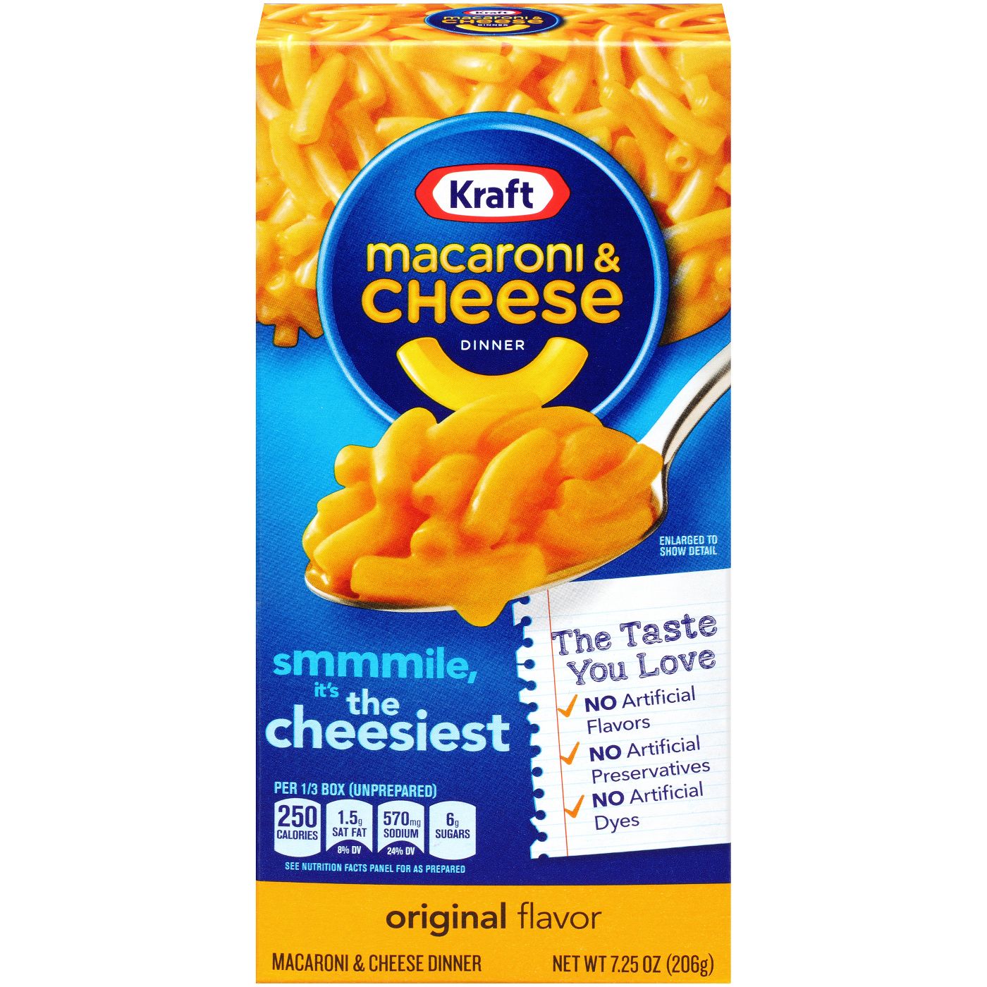 Macaroni and cheese dinners