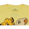 Seven Times Six Disney Boys' The Lion King Simba and Nala Big Print T-Shirt Yellow - image 3 of 3