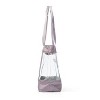 baggallini Carry Away Clear Shoulder Bag Tote with Removable Pouch - 2 of 3