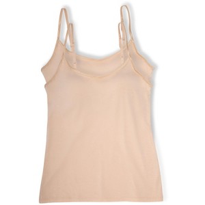 Felina | 2-Pack So Smooth Modal Cami Top with Hidden Built In Shelf Bra Support - 1 of 4