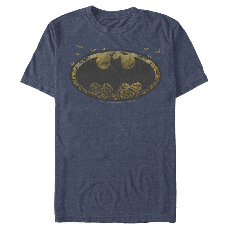 Men's Batman Bat Colony Logo T-Shirt, 1 of 3