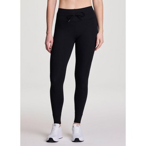Avalanche Outdoor Women's Drawstring Waistband Legging, Slim Fit Hiking Pant Fitted Jogger for Workouts, Loungewear - 1 of 4
