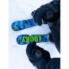 Lucky Bums Toddler Kids Beginner BPA Free Plastic Snow Skis with Adjustable Bindings for Toddler Boots Sizes 4 to 7, for Children 4 and Under, Blue - 4 of 4