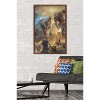 Trends International Justice League vs. Godzilla vs. Kong - Street Battle Framed Wall Poster Prints - 2 of 4