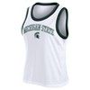 NCAA Michigan State Spartans Women's White Mesh Tank Top - 2 of 3