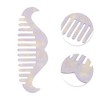 Unique Bargains Beard-shaped Hair Comb 1 Pc - 2 of 4