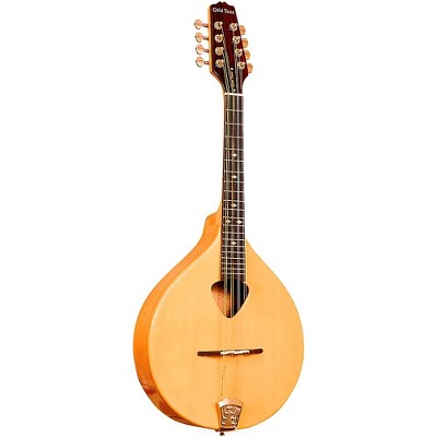 Gold Tone Traditional Irish Mandola with Case Gloss Natural