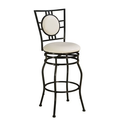 Teagan Adjustable Stool Black - Linon