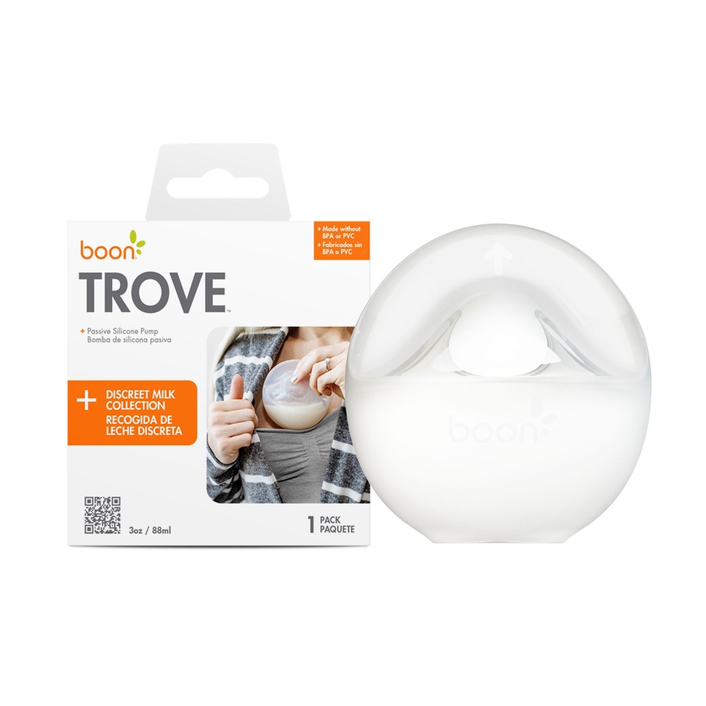 Boon Trove Silicone Breast Pump - 3oz