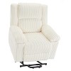Power Lift Recliner Chair, Heat and Massage, Electric Lift Plush Recliner with Soft Padded Seat - 3 of 4