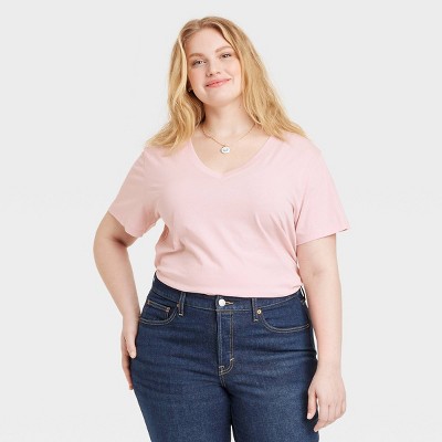 Women's Short Sleeve V-Neck T-Shirt - Universal Thread™