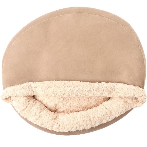 The Lakeside Collection Pet Plush Round Self-Warming Bed - image 1 of 3