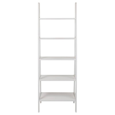 Narrow Ladder Bookshelf Target, Slim White Ladder Bookcase