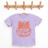 Pumpkin Doily Coquette - Youth Short Sleeve Graphic T-Shirt and Toddler Short Sleeve Graphic T-Shirt - 2 of 4