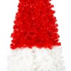 Cesicia 6FT Artificial Christmas Tree, Santa's Hat Shape Artificial Xmas Tree with 1050 Tip - 4 of 4