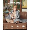 Home Heated Throw Blanket - Thick Tufted Electric Blanket with 10 Heating Levels & 10 Time Settings, Machine Washable for Bedroom - 2 of 4