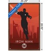 Trends International Marvel Heroic Silhouette - Iron Man Framed Wall Poster Prints - 3 of 4