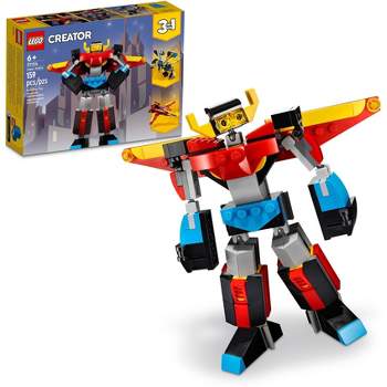 LEGO Creator 3 in 1 Super Robot, Dragon, Jet Plane Toy 31124