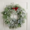 Northlight Real Touch™ Cedar and White Pine Artificial Christmas Wreath - 30" - Unlit - 2 of 4