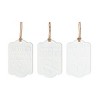 Transpac Metal 8.5 in. Multicolored Christmas Embossed Winter Ornament Set of 3 - 3 of 4