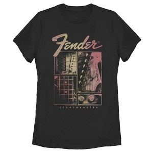 Women's Fender Sunburst Stratocaster T-Shirt - 1 of 4