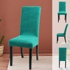 PiccoCasa Stretch Spandex Fabric Removable Washable Parsons Chair Slipcover - 4 of 4