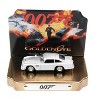 Aston Martin DB5 RHD Silver Met. 007 James Bond "GoldenEye" 1995 Movie w/Tin Display 1/64 Diecast Model Car by Johnny Lightning - 3 of 3