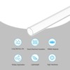 Unique Bargains Lamp and Lantern Water Cooling System Acrylic Rigid Round Pipe Clear 10" - 3 of 4